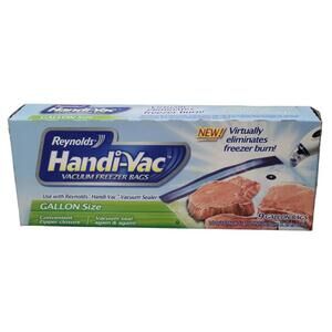 Reynolds Handi-Vac Vacuum Freezer Bags Gallon Size 9 Pack Nee